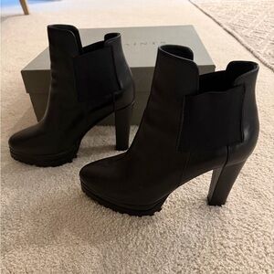 All Saints Black Heeled Boots